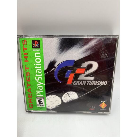 Gran Turismo 2 PS1 CIB (Sony PlayStation 1, 1999) Complete with BOTH Manuals - Picture 1 of 8